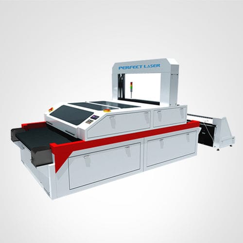 Máquina de corte láser CO2 - PEDK-160130 - Perfect Laser Co., Ltd. (China) - de tejido / para papel / con software de contro