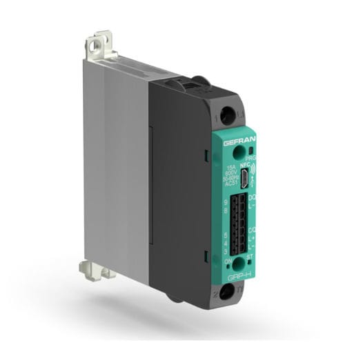 Relé estático AC - GRP-H - GEFRAN - compacto / en riel DIN / de interfaz