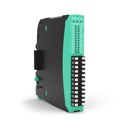 Módulo de entrada digital - G3-C2 - GEFRAN - EtherCAT / con 2 entradas digitales / de frecuencia