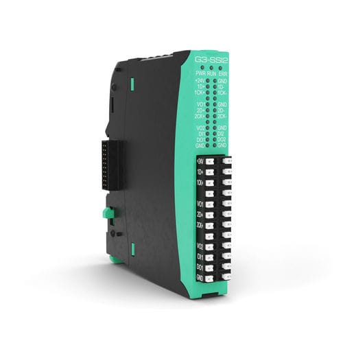 Módulo de entrada digital - G3-SSI2 - GEFRAN - EtherCAT / con 2 entradas digitales / en riel DIN