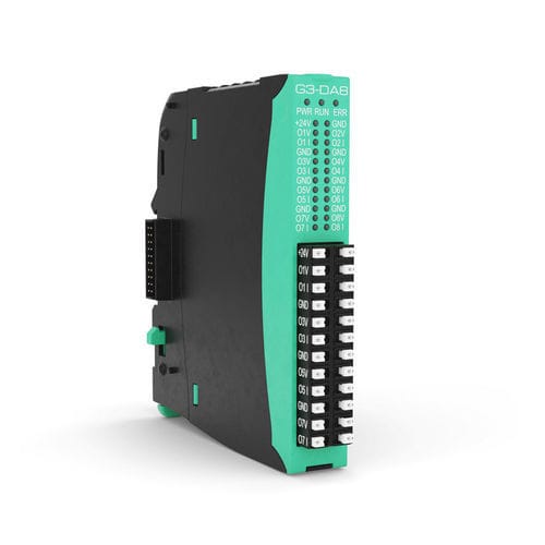 Módulo de salida analógico - G3-DA8 - GEFRAN - Ethernet / EtherCAT / con 8 salidas analógicas