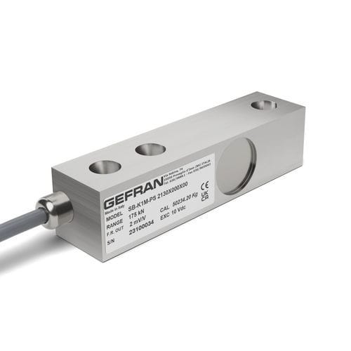 Célula de carga de cizallamiento - SB - GEFRAN - tipo viga / de galga extensométrica / de pesaje