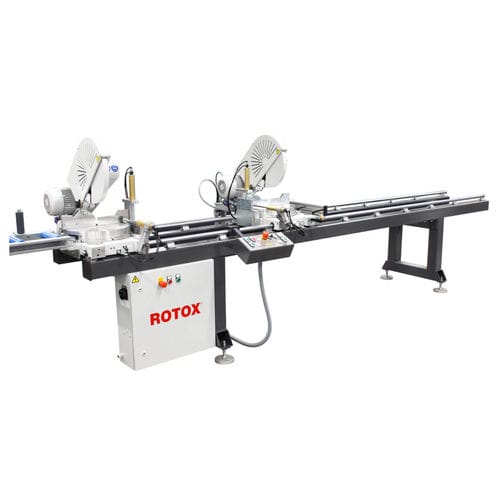 Tronzadora doble cabezal para PVC - ZGS 311 - ROTOX GmbH - para aluminio / para perfiles