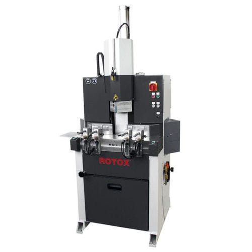 Máquina de punzonado de semiautomática - KLS 205 - ROTOX GmbH - hidráulica / para perfiles de PVC / de chapa