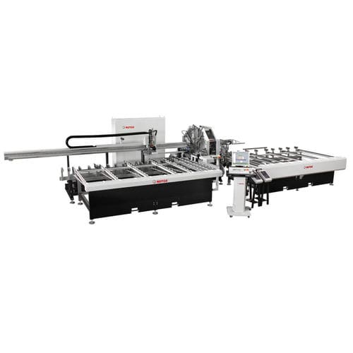 Centro de mecanizado CNC 6 ejes - SBA 485  - ROTOX GmbH - vertical / para acero / para PVC