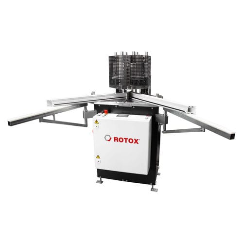 Máquina de soldar con calces calefactores - SEK 50 series - ROTOX GmbH - controlada por PLC / para perfiles / para PVC