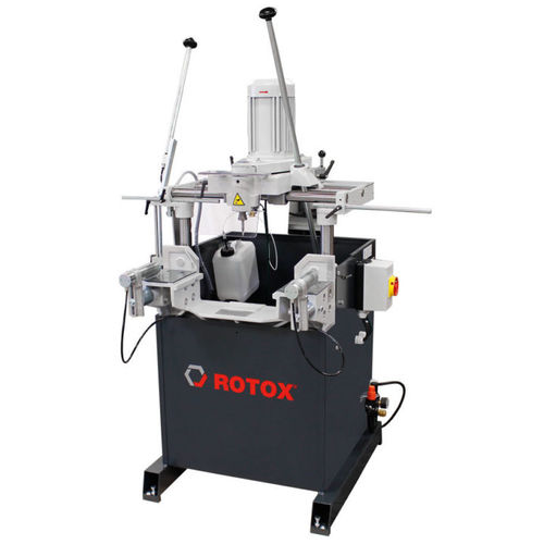 Recortadora copiadora de un husillo - KF 341 / 342 - ROTOX GmbH - para PVC / neumática / con apriete neumático