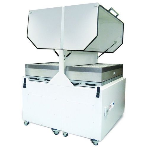Extractor de humo móvil - V 4000 - BOFA International - de soldadura fuerte / para horno / con filtro de carbón activado