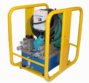 Grupo hidráulico con motor eléctrico - GHE 2S series - HYDR'AM - móvil