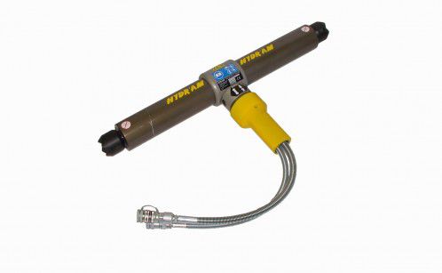 Cilindro hidráulico - VHEM 500 series - HYDR'AM - de doble efecto / de aleación ligera / resistente al agua