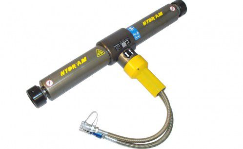Cilindro hidráulico - VHES 425 series - HYDR'AM - de doble efecto / de aleación ligera / resistente al agua
