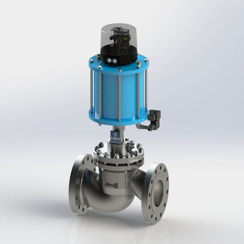 Válvula de tapón - KVH - Kühme Armaturen GmbH - neumática / de distribución / para gas