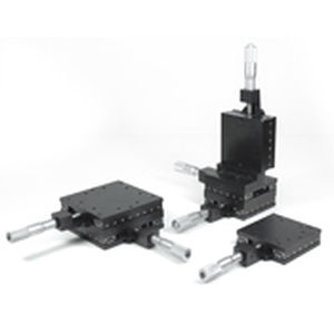 Platina de posicionamiento XYZ - 2201-XYZ - DELTRON - de control manual / 3 ejes / con rodamiento de bolas
