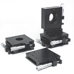 Platina de posicionamiento XYZ - R2202SD-XYZ - DELTRON - de control manual / 3 ejes / con micrómetros