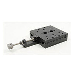 Platina de posicionamiento lineal - VS6SD-2-PL - DELTRON - de control manual / 1 eje / de rodillos cruzados