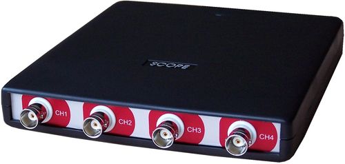 Osciloscopio analógico - Handyscope HS4 DIFF - TiePie engineering - portátil / de 4 canales / USB