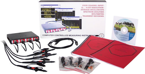 Osciloscopio analógico - Handyscope HS4 - TiePie engineering - portátil / de 4 canales / USB