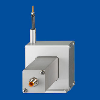 Sensor de posición con cable - posiwire® WS17KT - ASM Automation Sensorik Messtechnik GmbH - potenciométrico / analógico / con interfaz