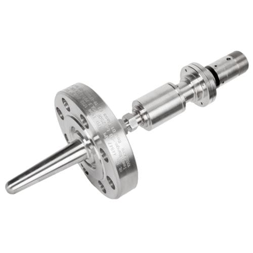 Sensor de temperatura RTD - H&b Sensors - con brida