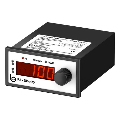 Manómetro diferencial - 990 series  - Beck Sensortechnik GmbH - digital / para montaje en panel / encastrable