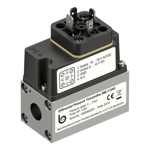 Transmisor de presión diferencial - 988 - Beck Sensortechnik GmbH - de cerámica / 4-20 mA / 2 hilos
