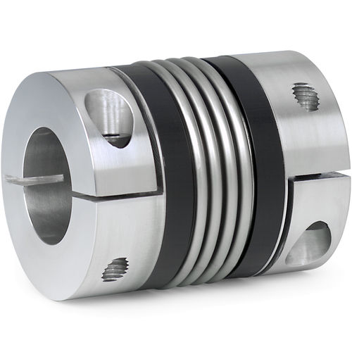 Acoplamiento flexible - BK2 series - R + W Coupling Technology - de fuelle / de eje / de fuelle metálico
