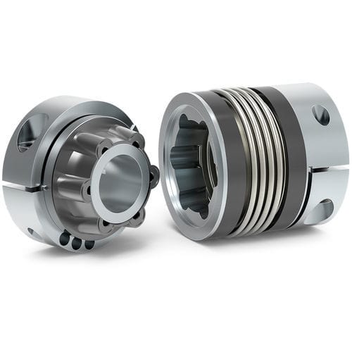 Acoplamiento flexible - BK5 series - R + W Coupling Technology - de fuelle / de eje / de fuelle metálico