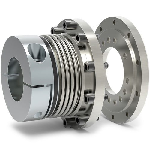 Acoplamiento flexible - BK8 series - R + W Coupling Technology - de fuelle / de eje / cordones de viga