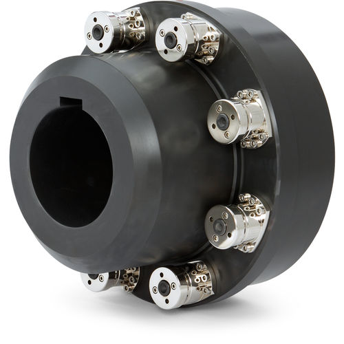 Acoplamiento flexible - ST1R series - R + W Coupling Technology - compacto / con brida