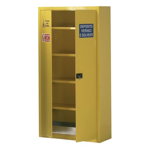 Armario de almacenamiento - 106/G - ARMECO - de suelo / con estantes / de puertas batientes