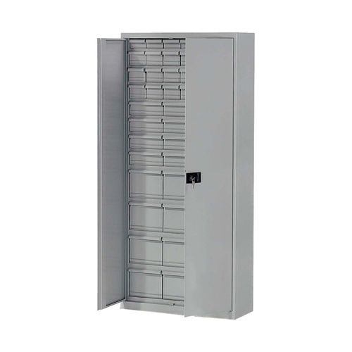 Armario de almacenamiento - 120/M - ARMECO - de suelo / con múltiples cajones / de puertas batientes