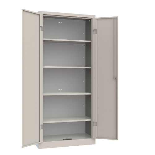 Armario de almacenamiento - 106/L80	 - ARMECO - de suelo / con estantes / con puertas dobles