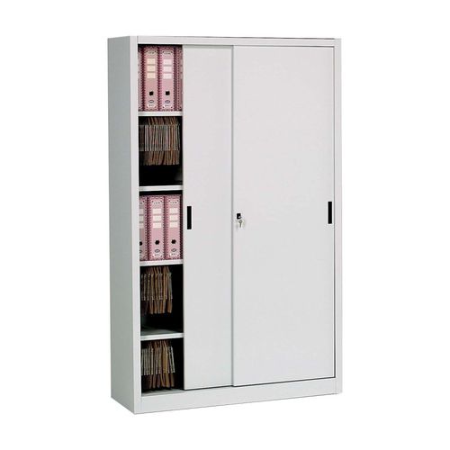 Armario de almacenamiento - AS/1  series - ARMECO - de suelo / con estantes / de puertas correderas