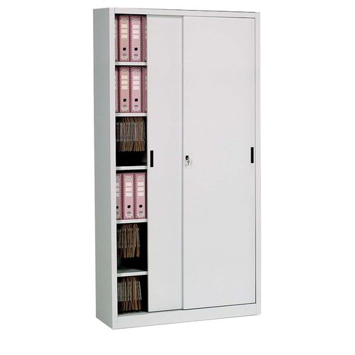 Armario de almacenamiento - AS/1 series - ARMECO - de suelo / con estantes / de puertas correderas