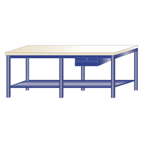 Banco de trabajo de haya - 219/Q - ARMECO - para taller / monobloque / con cajones