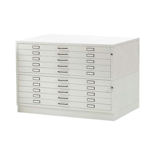 Armario de almacenamiento - PD10/A0 - ARMECO - empotrable / con 5 cajones / con 10 cajones