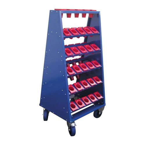 Carro de transporte - PC/R series  - ARMECO - de acero / con estantes / portaherramientas