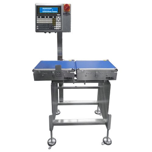 Clasificadora ponderal para embalajes - W-4000 - DIBAL, S.A. - de bolsas / para productos alimentarios / para cajas de cartón