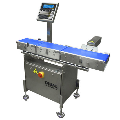Clasificadora ponderal para embalajes - CW-4000 - DIBAL, S.A. - de bolsas / para productos alimentarios / para cajas de cartón