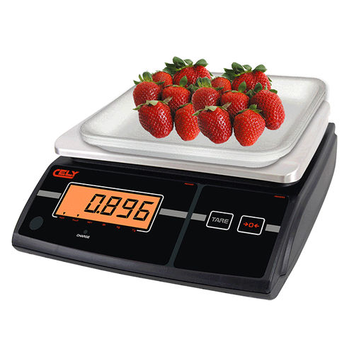 Balanza comercial - PS-65 CW - DIBAL, S.A. - con pantalla LCD / industrial / para la industria agroalimentaria