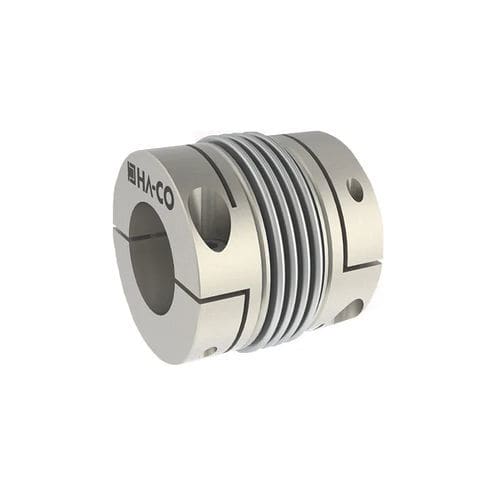 Acoplamiento de enlace elastómero - MKJ-S series - HA-CO GmbH - de eje / para servomotor / de fuelle metálico