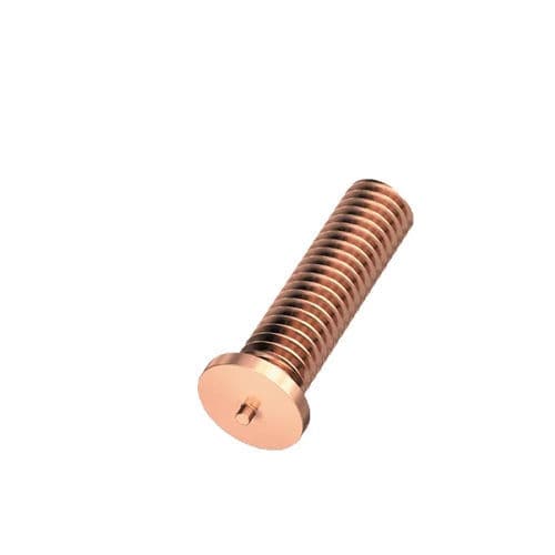 Espárrago roscado - MSB-M2.5-BO-"L"ST - HA-CO GmbH - acero recubierto de cobre / para soldar