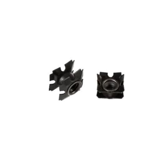 Tuerca con collar - MCN-Mx-MUQ"D"-"L"ST - HA-CO GmbH - cuadrada / de acero / roscada
