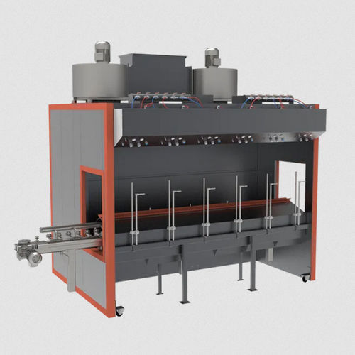 Cabina de pintura cerrada - ELECTRON - para piezas de recambio / automática / manual