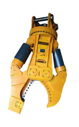 Cizalla de demolición hidráulica - HES SERIES - HAMMERS Co., Ltd. - para excavadora