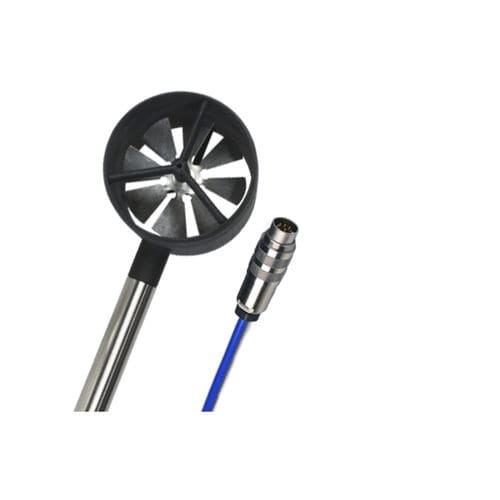 Sensor de caudal de hélice - TS 90/80 Macro ZG1  - Höntzsch GmbH & Co KG - volumétrico / de aire