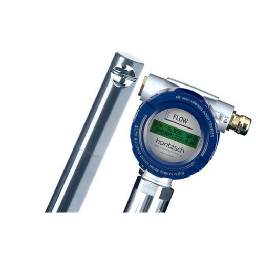 Sensor de caudal de hélice - ZS25 ... ZG5 Ex-d / ATEX  - Höntzsch GmbH & Co KG - volumétrico / para líquido / de gas