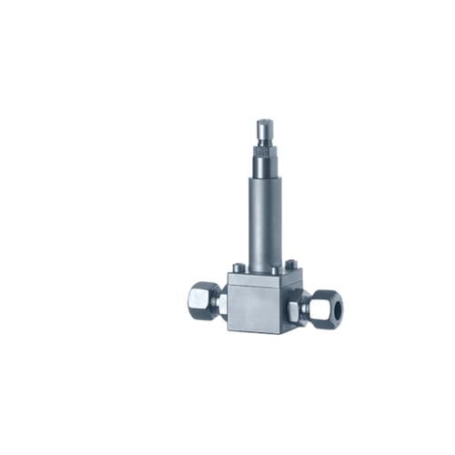 Caudalímetro de hélice - Höntzsch GmbH & Co KG - volumétrico / para líquido / de acero inoxidable