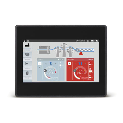HMI con pantalla táctil resistiva - Control Techniques - MCh series - NIDEC DRIVES - embarcado / móvil / 800 x 480