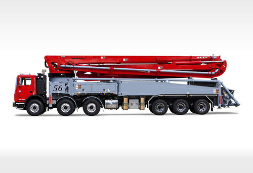 Autobomba de hormigón móvil - S 56 SXF - SCHWING GmbH - para obra